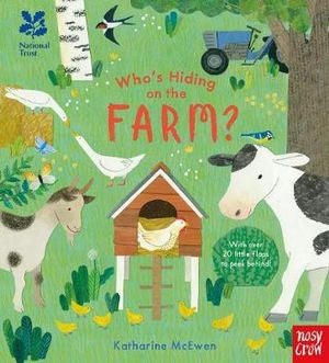 Who's Hiding on the Farm? - Board Book