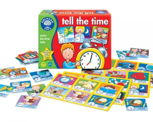 ORCHARD TOYS Tell The Time Lotto Game