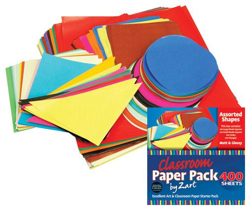 Kinder - Classroom Paper Pack Squares and Circles