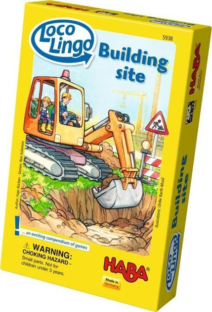 HABA GAME - Loco Lingo Building Site - preschool game