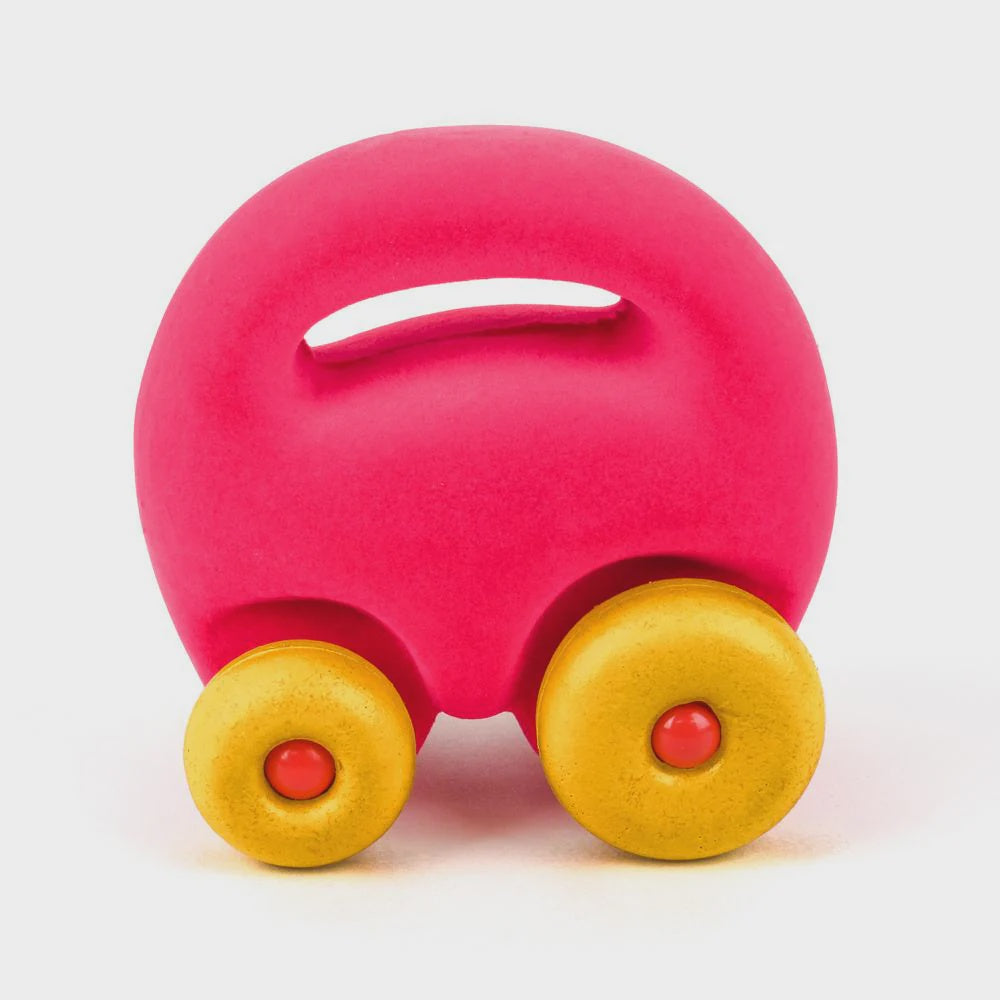 RUBBABU - Mascot Car - Pink - Sensory