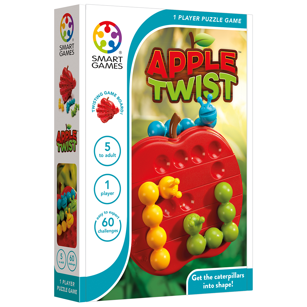 SMART GAMES - Little Apple Twist - Logic Puzzle - Single Player
