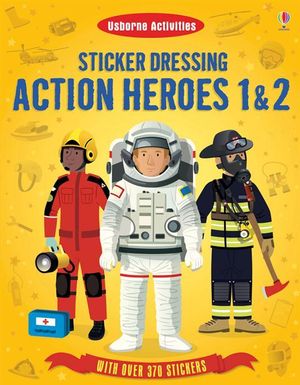 Sticker Dressing Action Heroes - Sticker Book 1 & 2