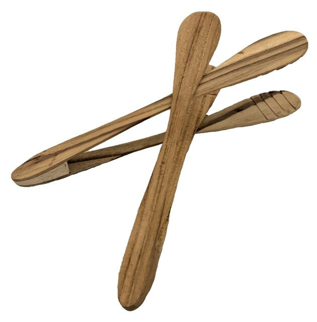 PAPOOSE HOME CORNER - Wooden Tongs 2pc