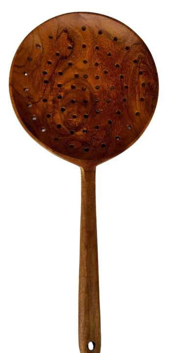 PAPOOSE HOME CORNER - Teak Slotted Spoon 1pc