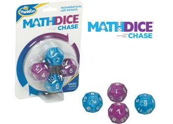 ThinkFun Maths Dice Chase Game